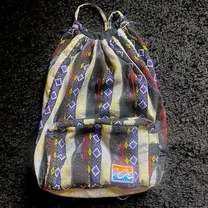 Rare Billabong Drawstring Backpack